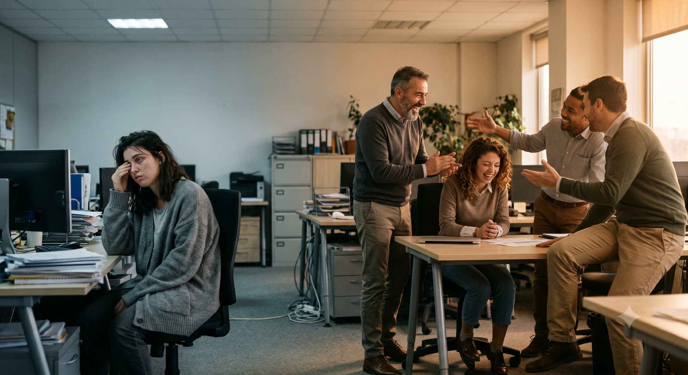 A team moving from disconnection to collaboration
